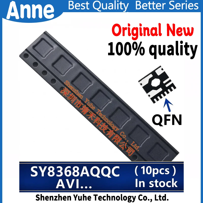 (10piece)100% New SY8368AQQC SY8368A AVIACC AVI7SC AVI... QFN-12 Chipset