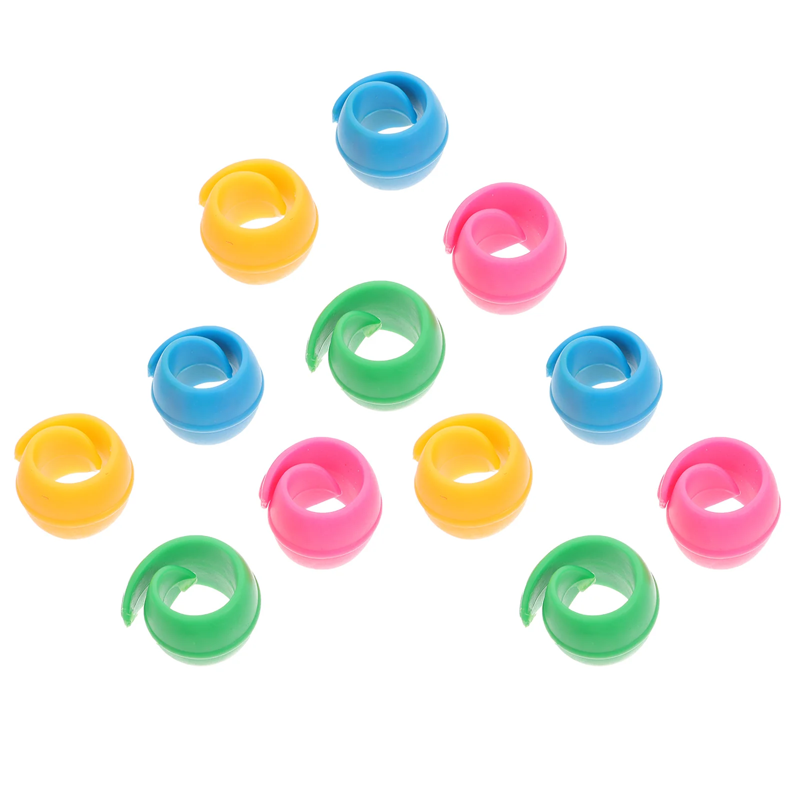 

100 Pcs Sewing Machine Accessory Embroidery Thread Holder Bobbin Holders Small Tools Neat Organization Clips Silica Gel Home