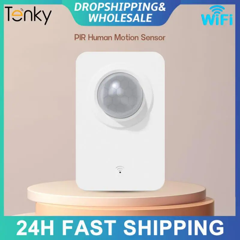 

Tuya WiFi PIR Motion Sensor, Smart Home Infrared Passive Detector, Security Burglar Alarm Sensor Remote by Smart Life