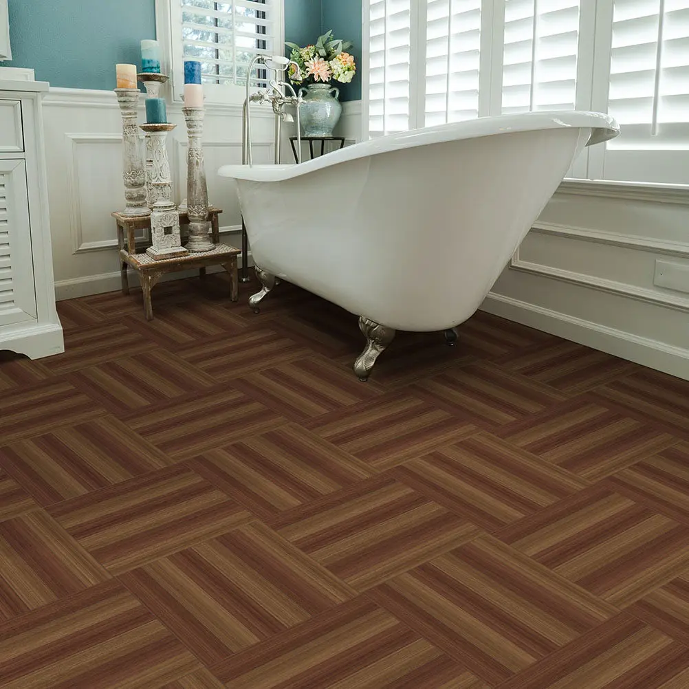 Living Stickers Decorative Tile Laminate Household Adhesive Self-adhesive Floor