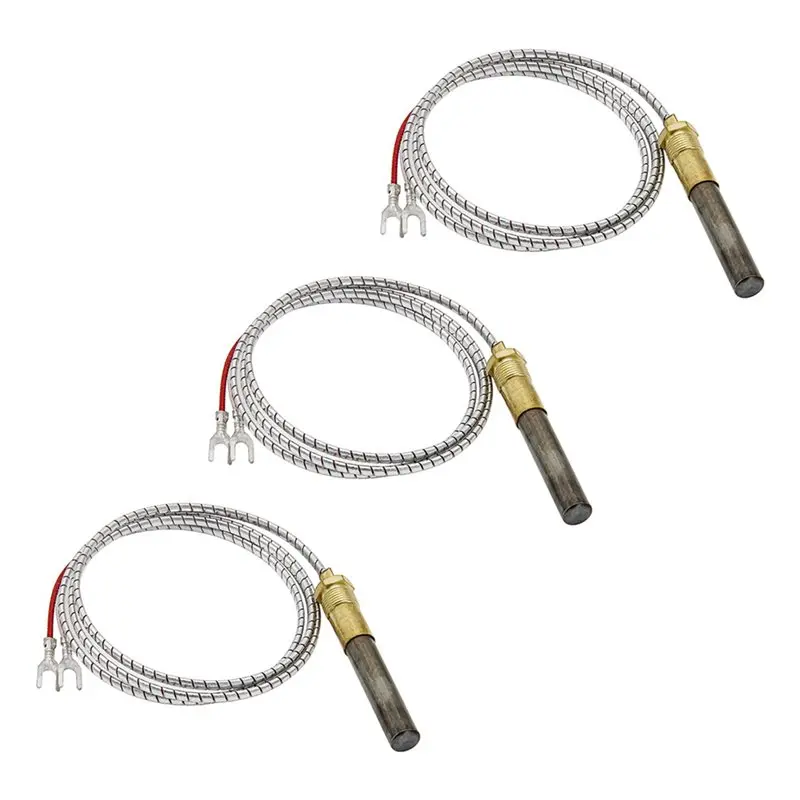 AA14 New 36In 750Mv Thermopile Fit For Heat Glo Heatilator, 750℃ Millivolt Thermocouple Replace For Fireplace Parts Q313A, 24PCS