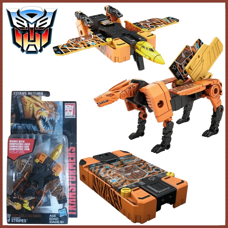 In Stock Hasbro Transformers G Series Titan Return Lg Level Stripes Collect Figure Anime Robot Anime Action Models Toys Gifts