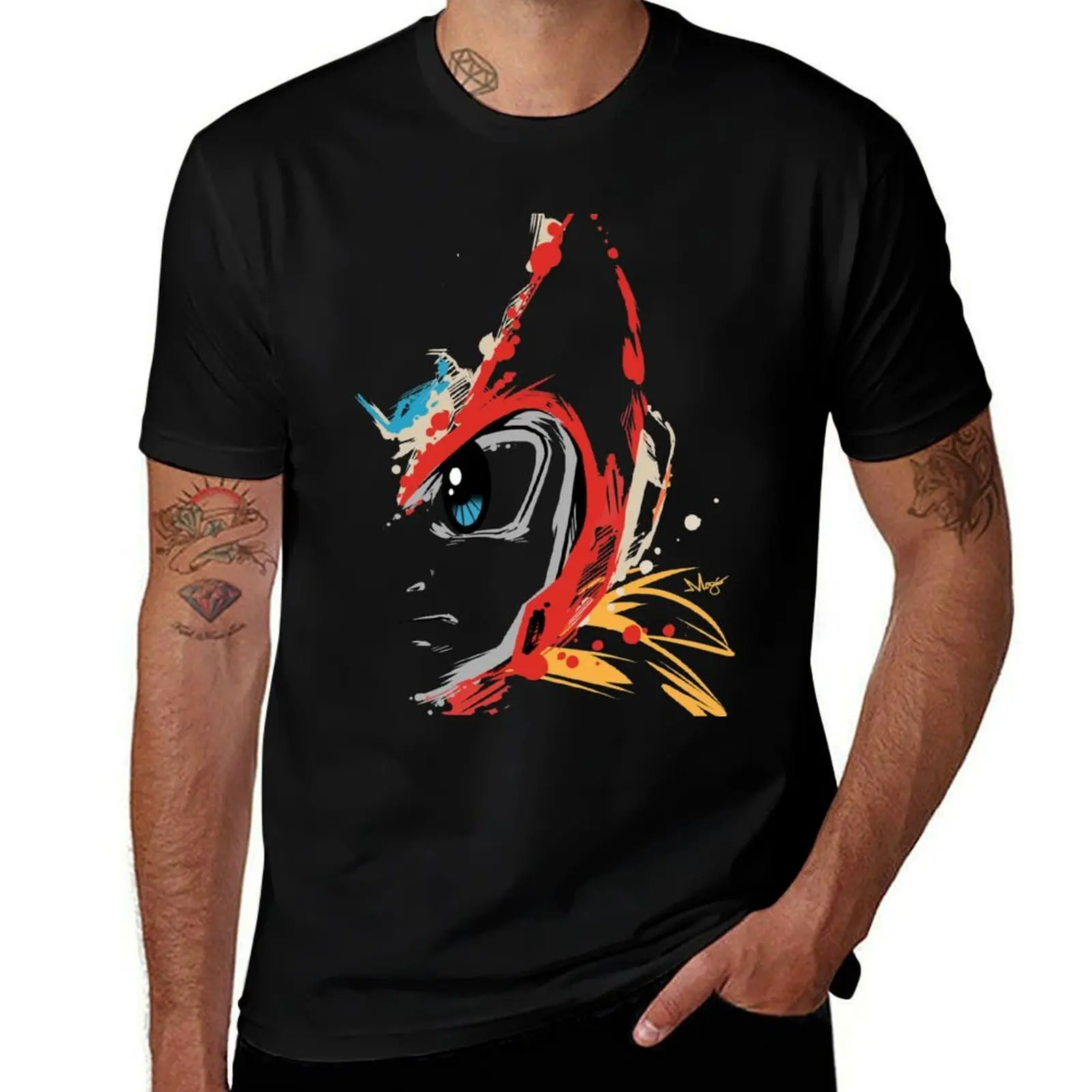 Zero Sketch (Megaman) T-Shirt man t shirt summer T-Shirt
