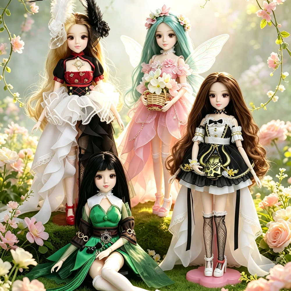 MM Girl Outfits for Tarot Series Constellation Clothes For 30cm Joint Body 1/6 BJD Ob24 Anime  Monster High Blythe Doll
