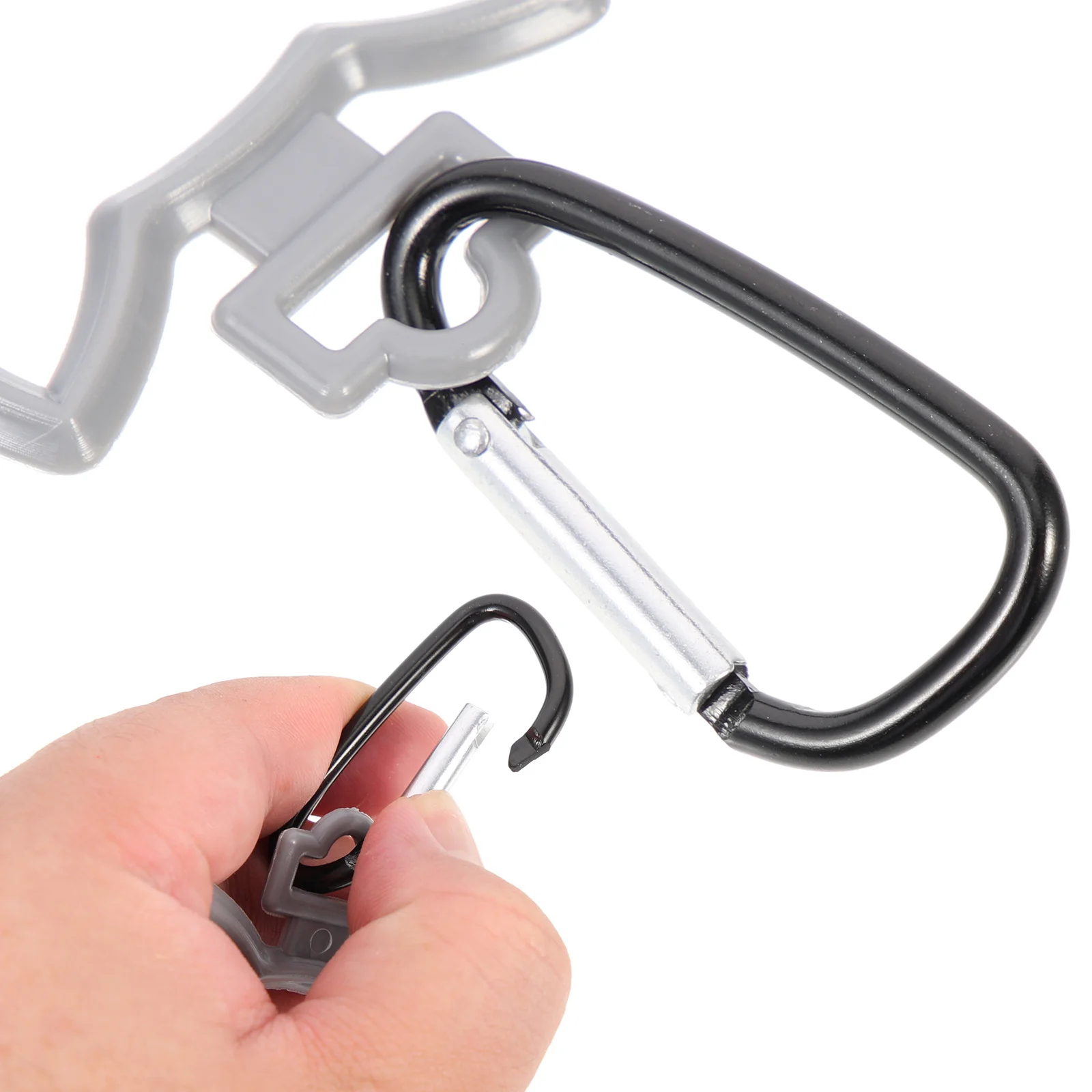 

8Pcs Pet Garbage Bag Holder Strong Load-Bearing Dog Poop Bag Clips Lightweight Dog Walking Accessories Pet Supply