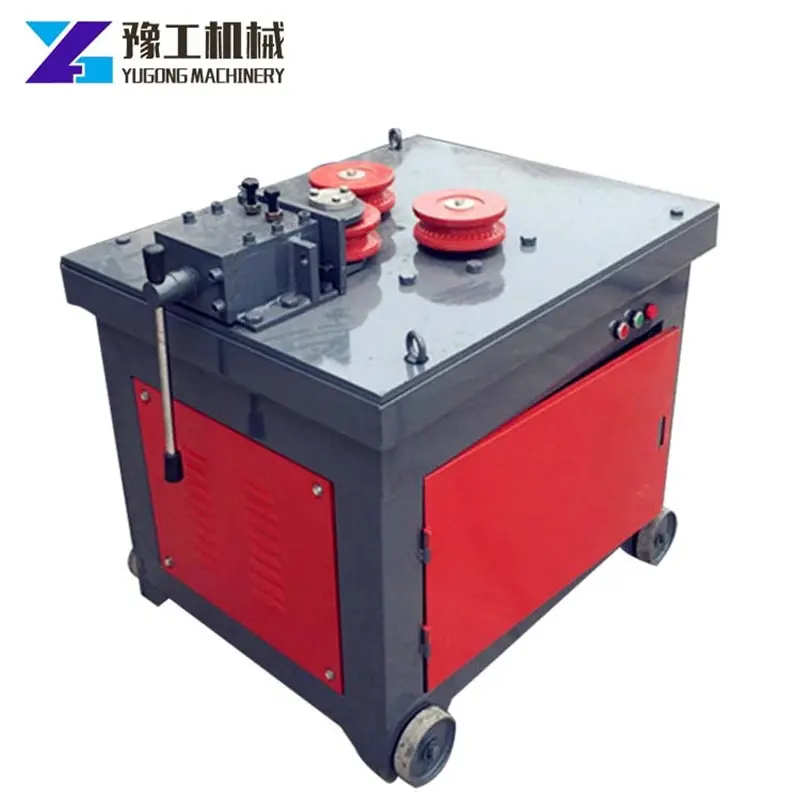 YUGONG 380v Hydraulic Cnc Reinforcing Steel Wire Bending Machine 2 Colors Small Manual Bending Machine For Steel Processing