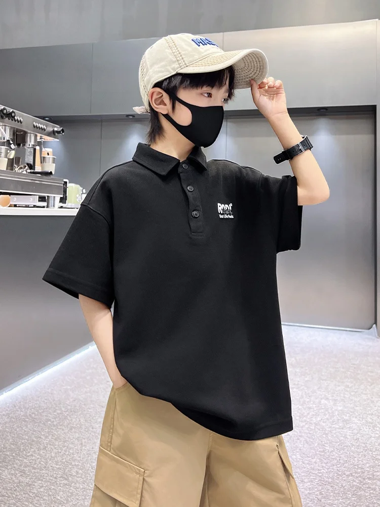 t-shirt-decontracte-en-coton-a-manches-courtes-pour-garcons-imprime-demi-manches-vetements-d'ete-tendance-pour-enfants-marque-de-vetements-pour-enfants
