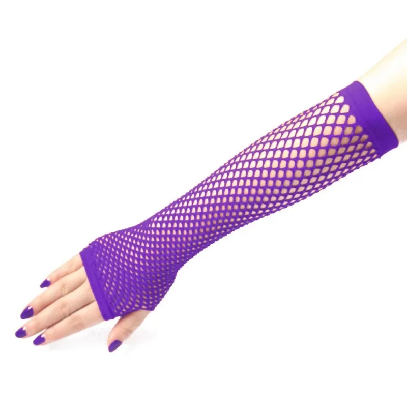 Fishnet Gloves New Fashion Fingerless Long Gloves Arm Cuff Party Wear Fancy Dress Gloves for Womens Sexy Beautiful Arm Warmer