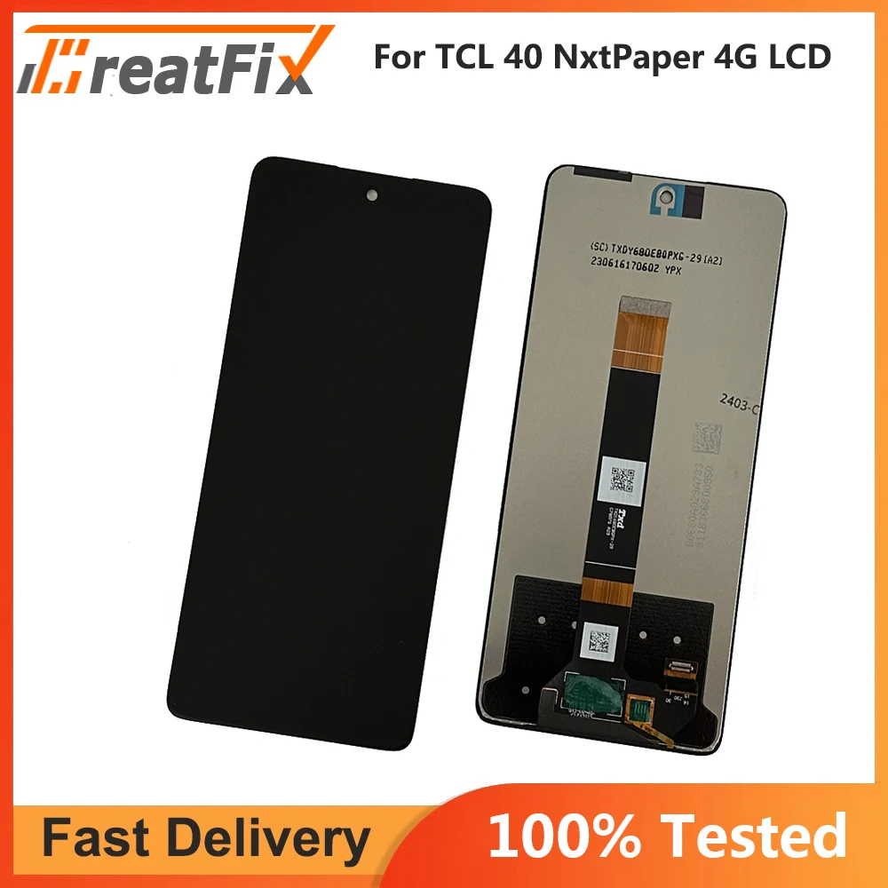 Original Tested For TCL 40 NxtPaper 4G 6.78