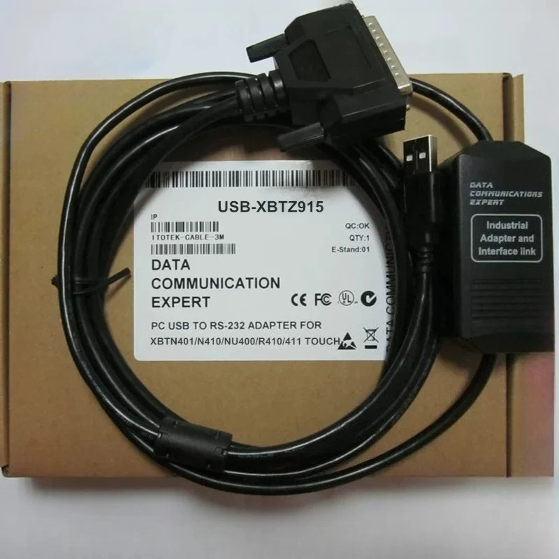 XBTZ915 for Schneider Touch Screen XBTN401/N410/NU400/R410/411 Programming Cable USB Port