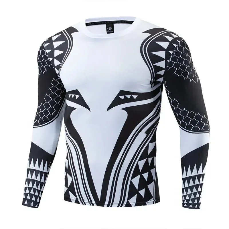 

CyMovies Aquaman Cosplay Arthur Joseph Curry Same Tights Fitness Sports Quick-drying Tops Halloween Carnival Men's Costumes