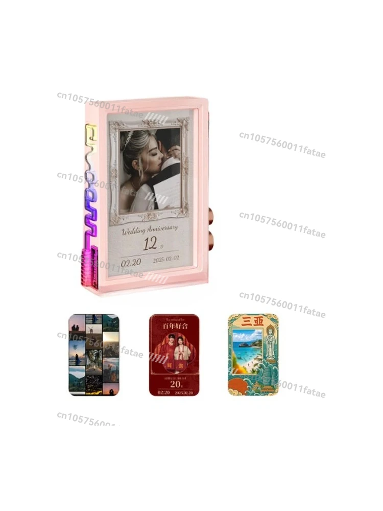 Electronic Suspended Photo Frame Digital Album Display Home