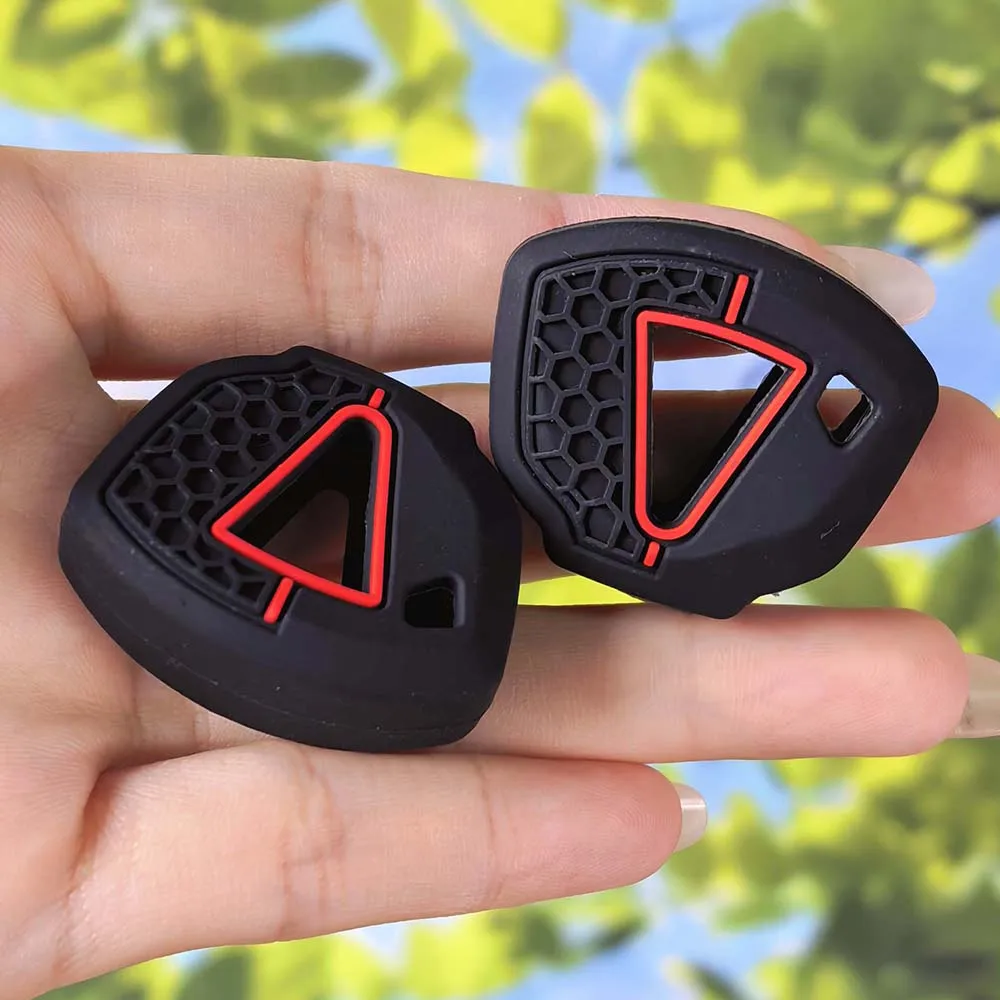 Abrasion Resistant Embossed Honeycomb Key Case For Kawasaki ZX6R ZX10R ZX14R ER6N Z400 Z900 Ninja400 Ignition Key Cover