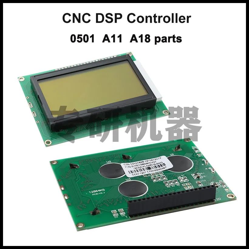 HOT CNC Richauto A11E/S A18E/S DSP 0501 maniglia pulsante pellicola pulsante Shell e Display parti del Controller per incisione per la lavorazione del legno