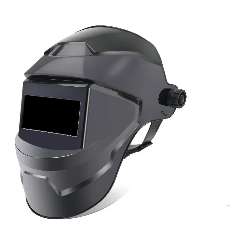 Maschera per saldatura Casco per saldatura Maschera per saldatore Oscuramento automatico Maschera per saldatura Cappuccio con lampada frontale