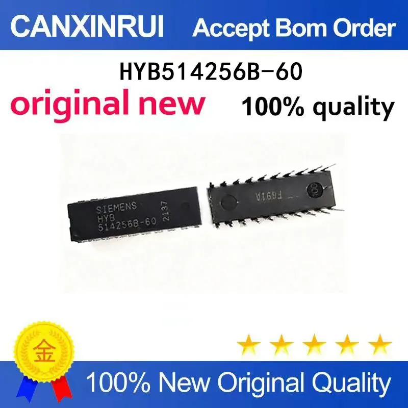 

(5-100 Pieces) Brand new original HYB514256B-60 HYB514256B DIP20 chip IC