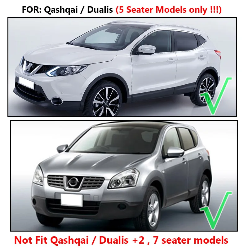 Accessories BOOT LINER CARGO MAT FIT FOR NISSAN DUALIS QASHQAI J10 2007 2008 2009 2010 2011 2012 2013 REAR TRUNK TRAY COVER