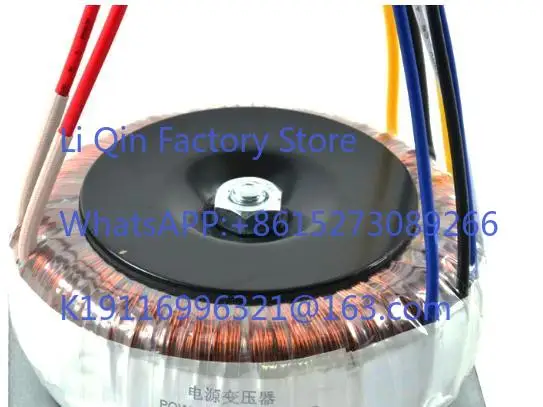 AC double 24V double 12V pure copper fever toroidal transformer 110V