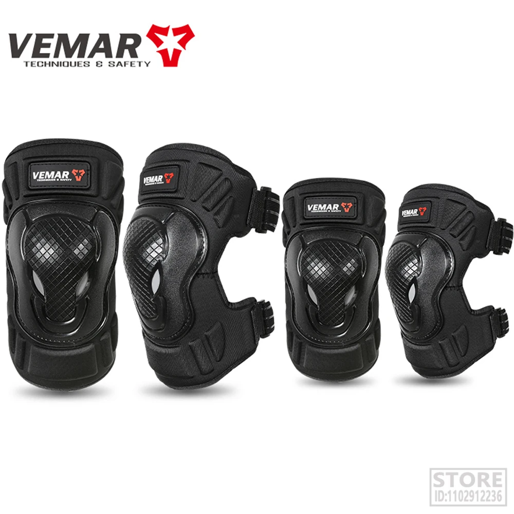 

VEMAR Knee Pads Motorcycle Breathable Sports Racing Protective Pad Motocross Guards Moto Protector Elbow