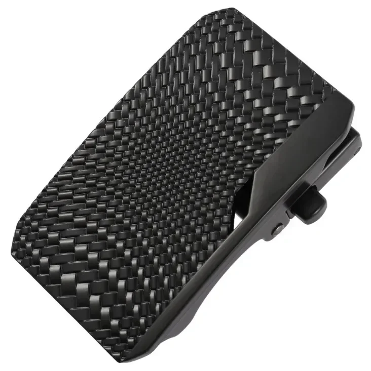 New Men's Business Alloy Automatic Buckle Casual Belt Versatile with Pieces Black Multi Styles Belt Buckle 3.5 Cm