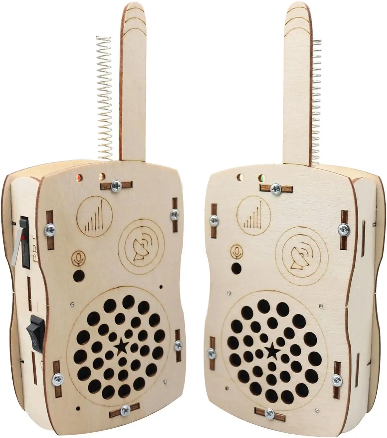 

DIY Walkie Talkies STEM Kits for Ages 8-14, Build Your Own Electronic Circuits Projects