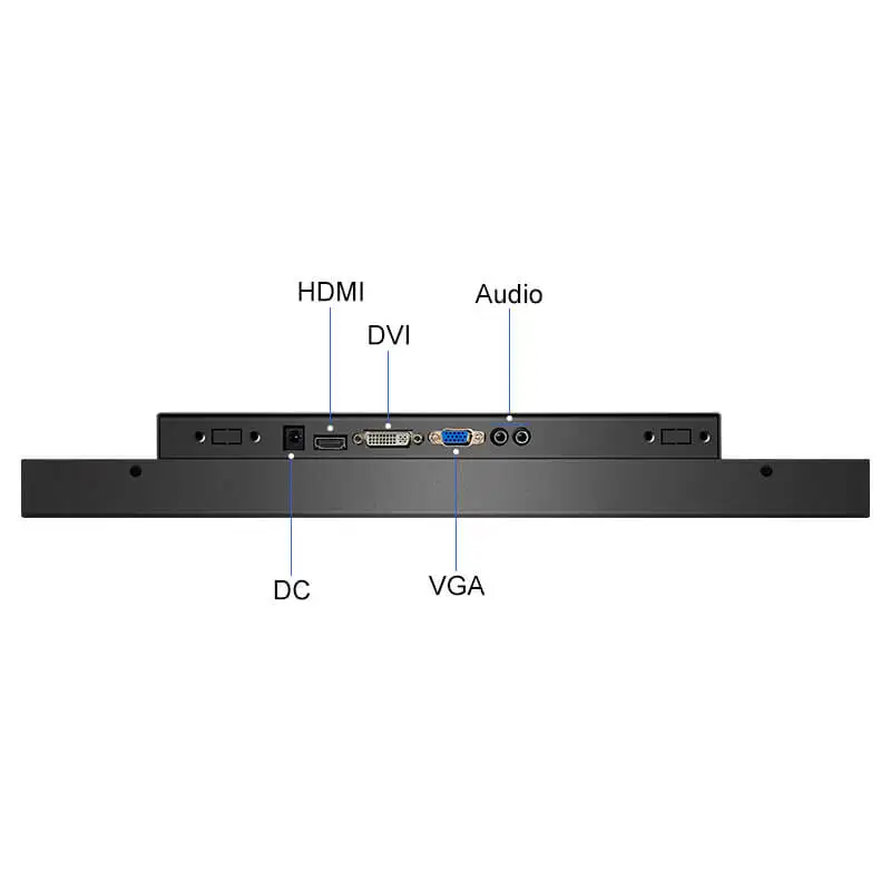 عرض ساخن لعام 2025 مثبت على الحائط/Vesa 1280*1024 صناعي 19 بوصة شاشة LCD مقاومة تعمل باللمس واجهات الآلة البشرية #5