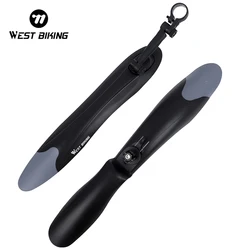 WEST BIKING Mountain Bike Fender Front Rear Quick Release Fender Cycling Wings Marsh Mud Guard Bike Parts MTB Bicycle Mudguard