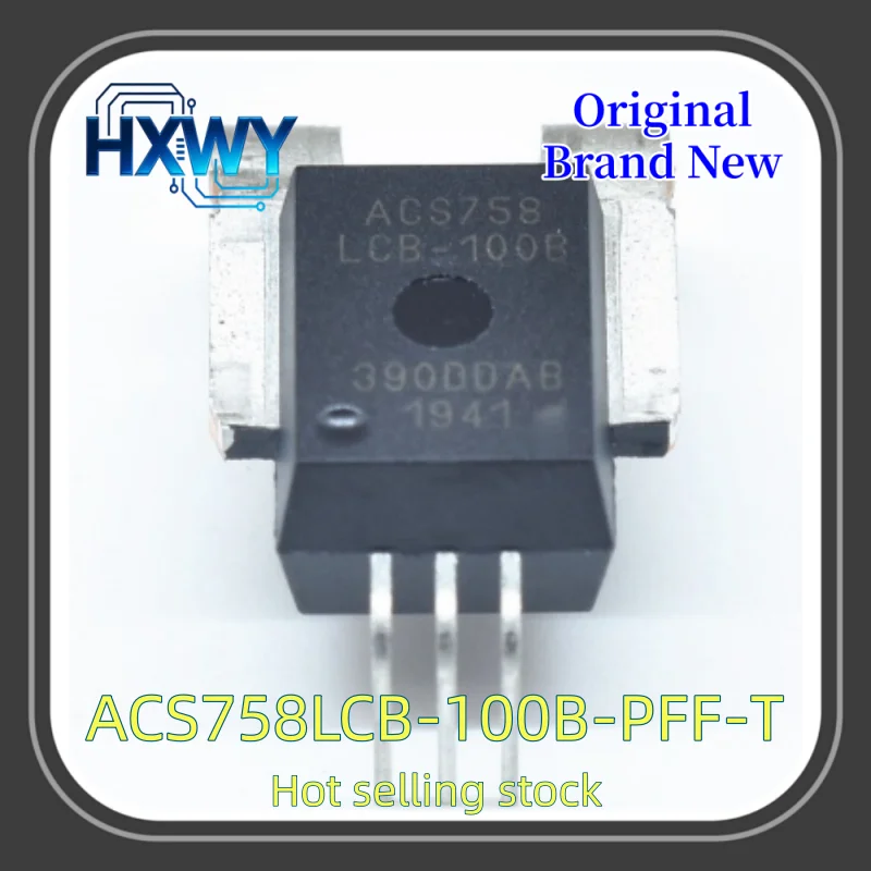 (3/20 pieces) ACS758LCB-100B-PFF-T ACS758-100B CB-5 Hall Current Sensor New Electronic Parts Fast Delivery High Quality