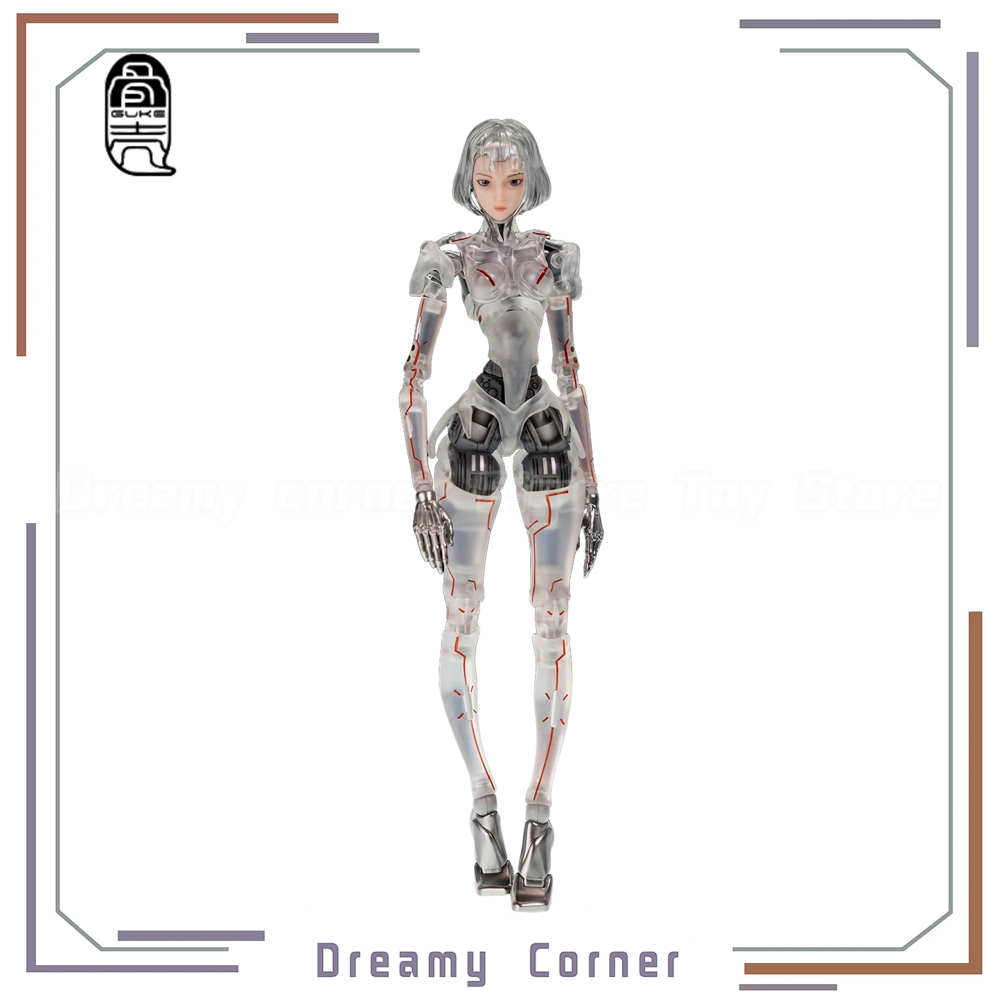 

【In Stock】GUKE Workshop GK01FEC1 Al Agent Femella C1 1/12 Action Figure Toys Collection Model