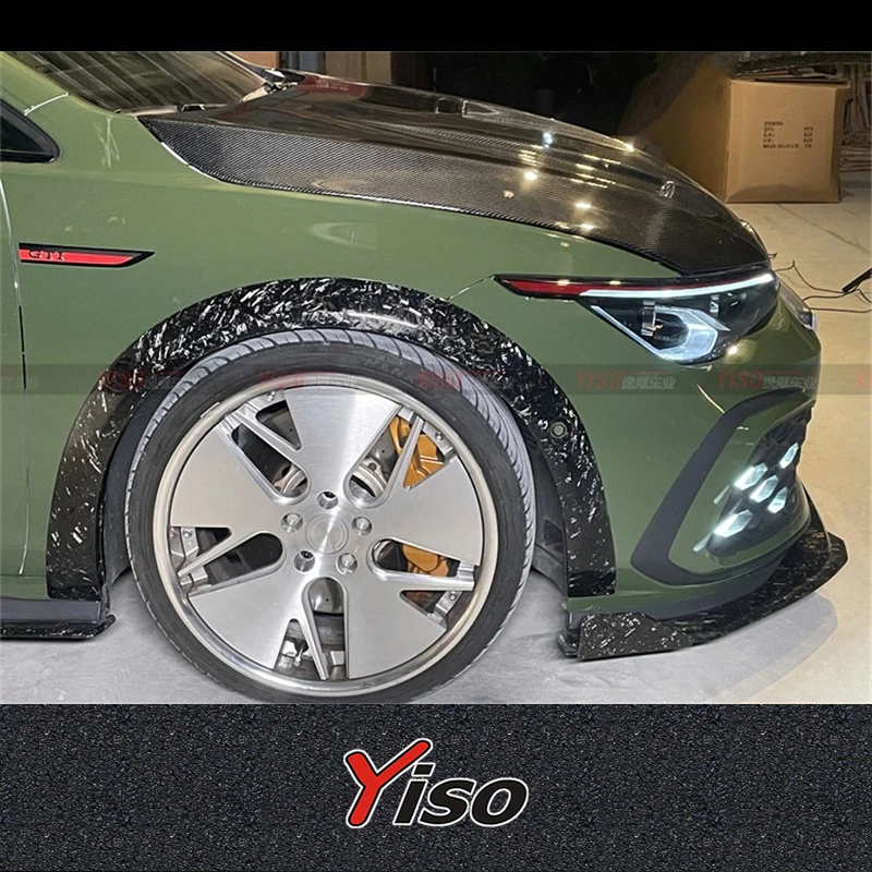Suitable for GOLF 8 R GTI Rline Aspec Modified encirclement Aerodynamic kit Golf 8 GTI Yiso wide body Wheelbrow