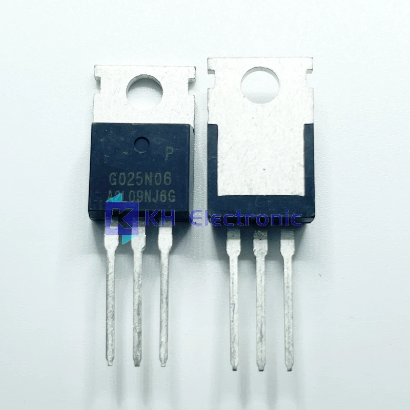 5PCS-20PCS G025N06 HYG025N06LS1P TO-220 MOSFET 145V/160A Durable Electronic Component in Stock