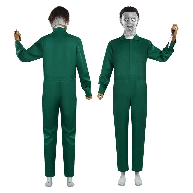 

COSda@Movie Halloween Cosplay Costume MichaelMyers Disguise Horror Jumpsuit Full Set Adult Bodysuit Carnival Party Clothes Rolep