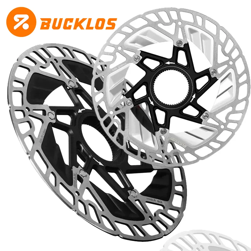 

Ротор с центральным замком велосипеда BUCKLOS RT-MT860 CENTER LOCK, роторы дискового тормоза 160 мм, ротор дискового тормоза для горного и шоссейного велосипеда, детали велосипеда