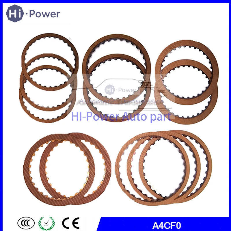 

A4CF0 Auto Transmission Clutch Plates Friction Kit For Hyundai L10 1.2L Car Accessories Gearbox Disc Kit