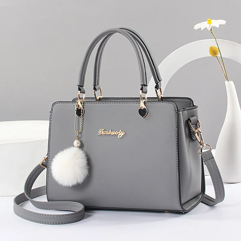 Women Bag Shoulder Handbag Women Vintage Messenger Bags Fashion Luxury Top-Handle Composite Bag Purse Wallet Leather