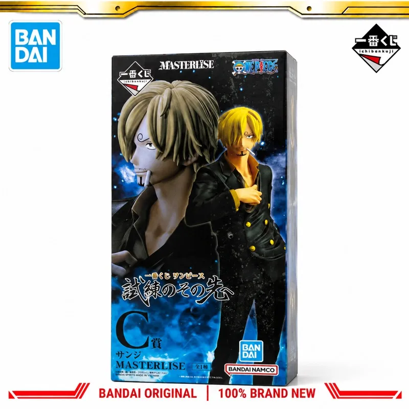 In Stock Bandai Original Ichiban Kuji One Piece Sanji Action Figure Model Doll Brand New Boxed Anime Characters Toys Model
