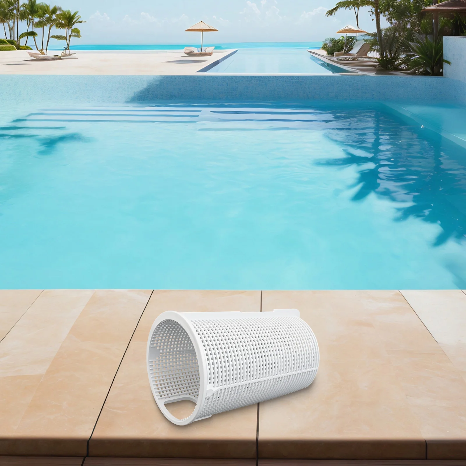 

Easy Installation Heavy-Duty Basket Designed For Easy Replacement For Hayward Super 2 Debris Filtration System Aquarium 9*5inch