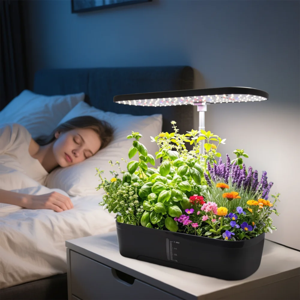 Hydroponische Pflanzmaschine,  – Indoor Herb Garden Kit Bewertung und Preis