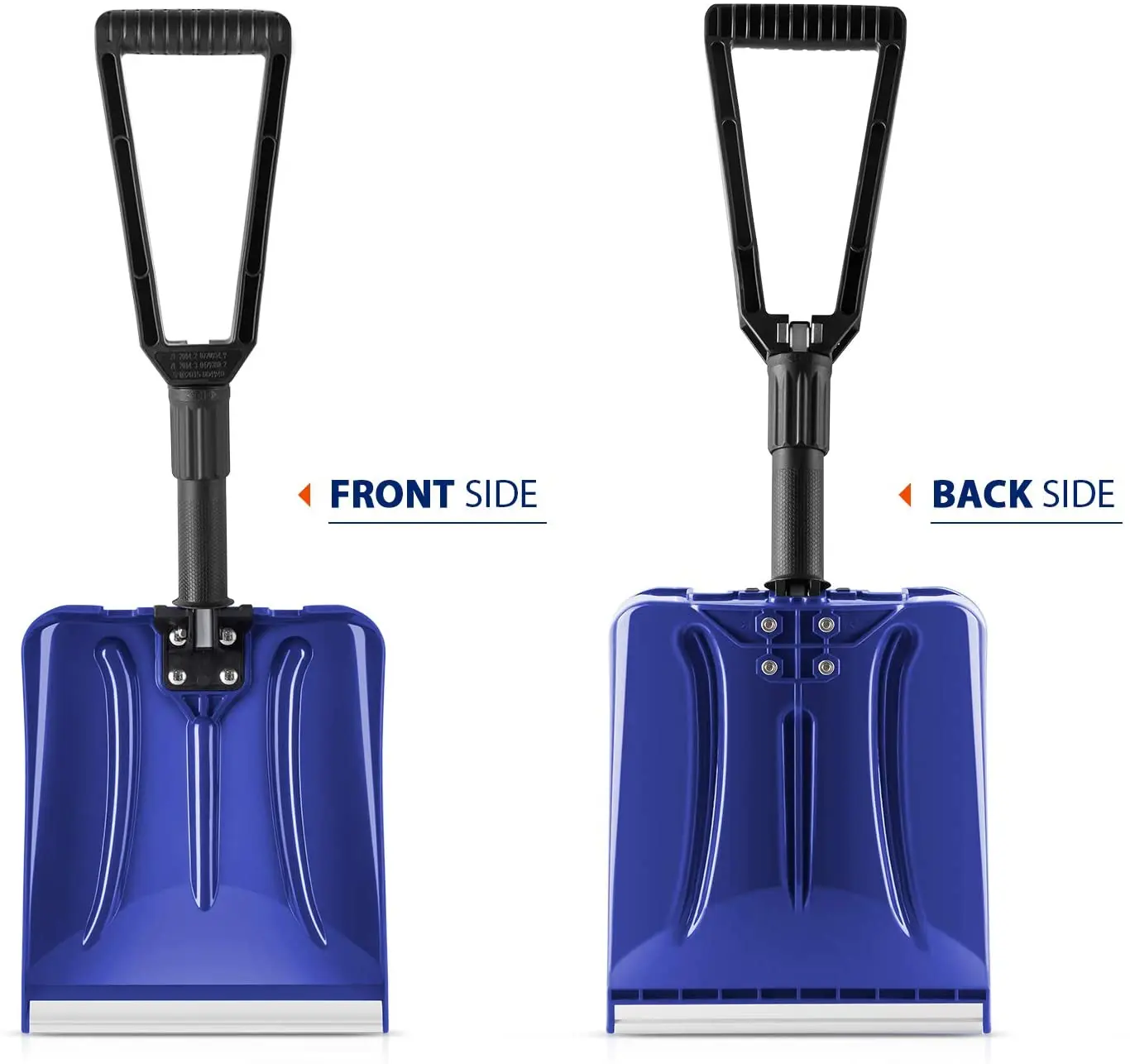 Small and safe fold snow shovel for snow removal