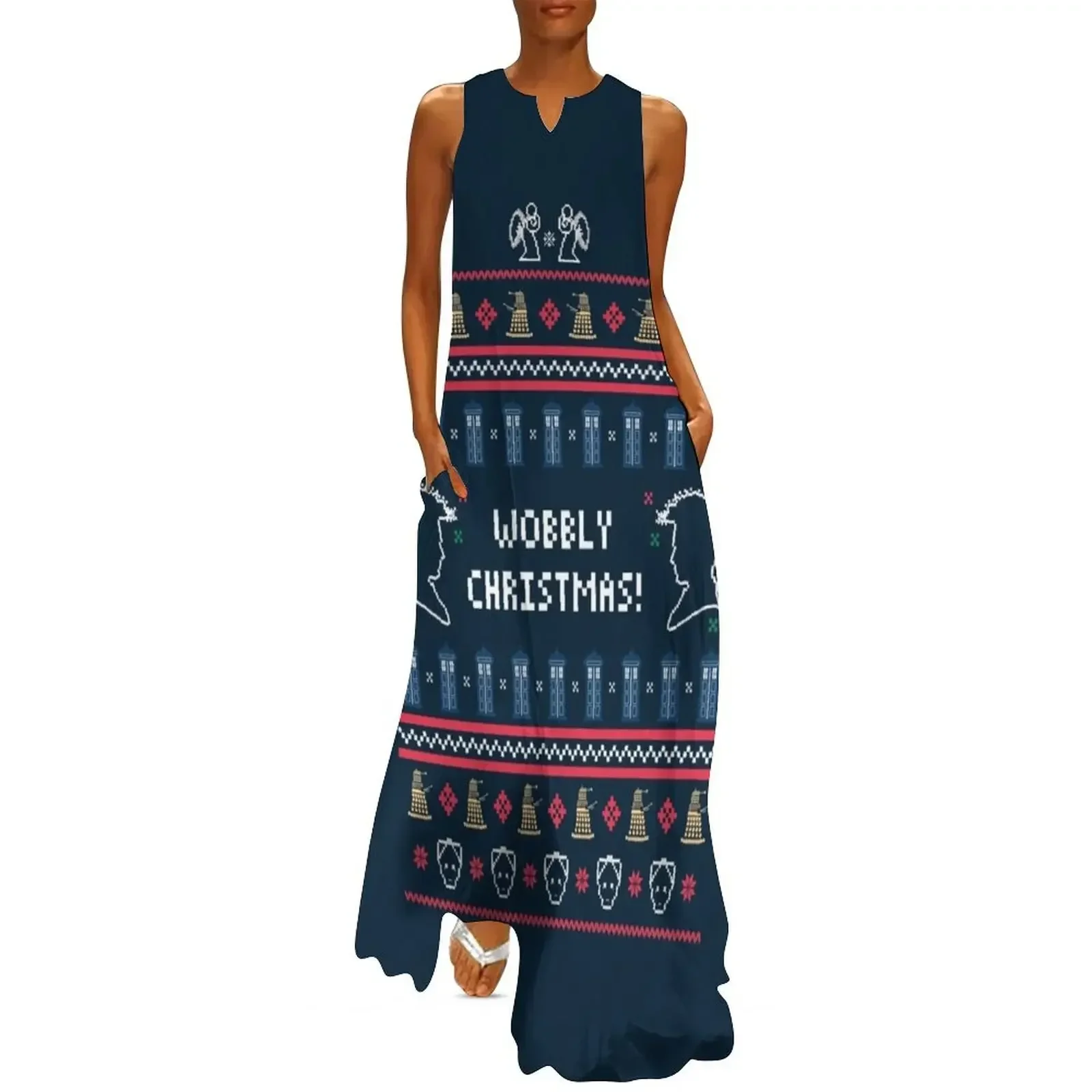 

Have a Wobbly Christmas! Long Dress Summer dresses for women Womens dresses cute dress dress