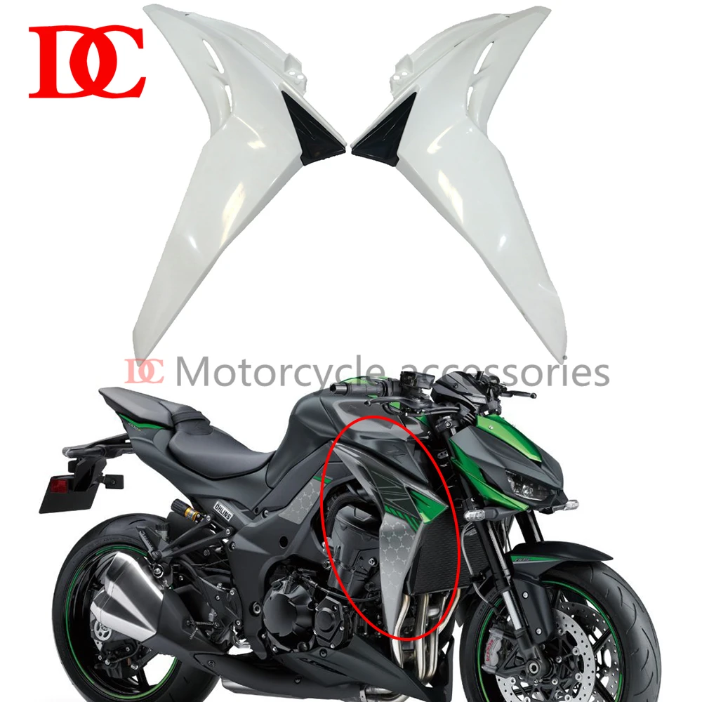 

Front Side Radiator Guard Cover Plate Fairing for Kawasaki Z1000R z1000 2014 2015 2016 2017 2018 2019 2020 2021 2022 Side Panel