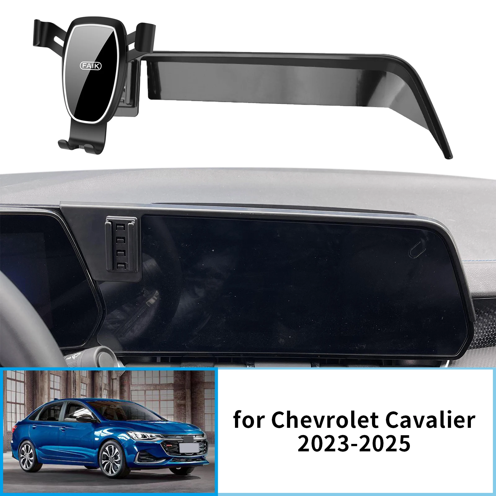 

for Chevrolet Cavalier Turbo 2023 2024 2025 GPS Bracket Navigation Stand Auto Accessories