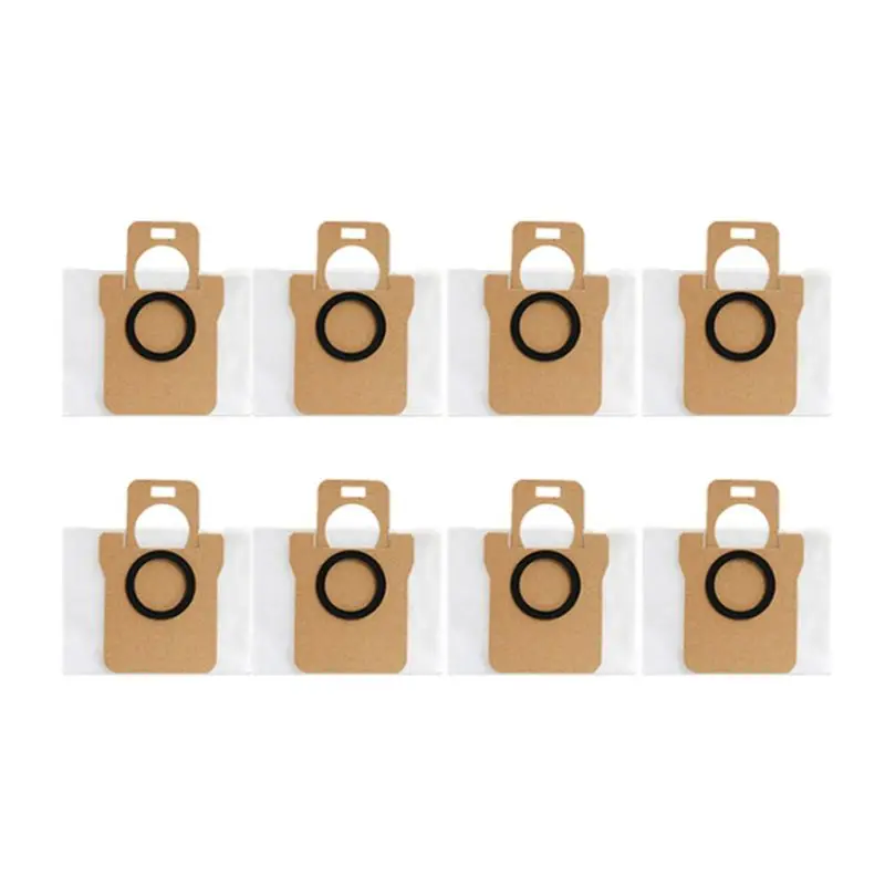 New Arrivals-8PCS Dust Bag For Robot Vacuum X10+, Mijia Omni 1S, B101CN / Dreame Bot S10 S20 Pro, X10 L10 L10S Ultra Vacu