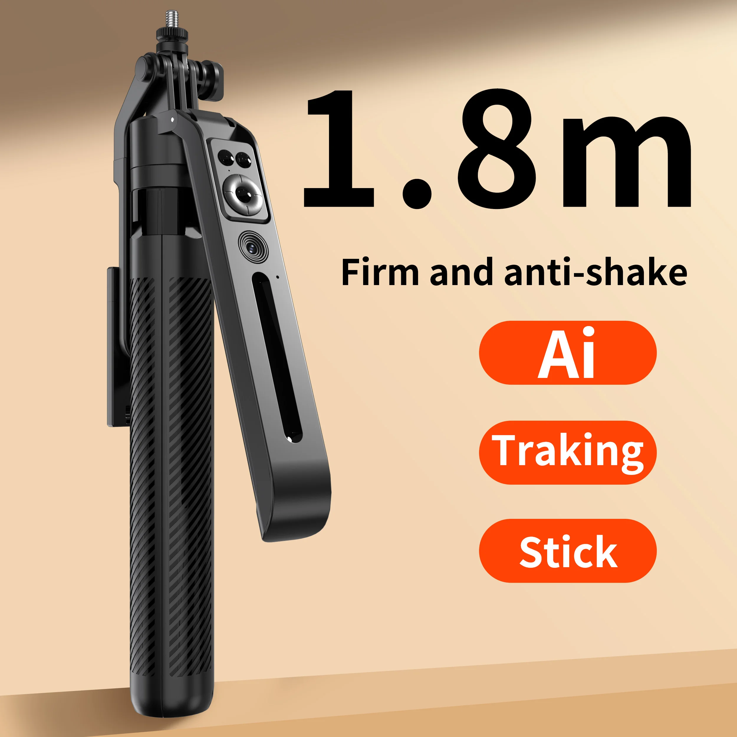 

BOEICA 180cm Tripod Selfie Stick Stand Foldable Monopod With Led Light Detachable Bluetooth Remote Control for Cell Phone Camera