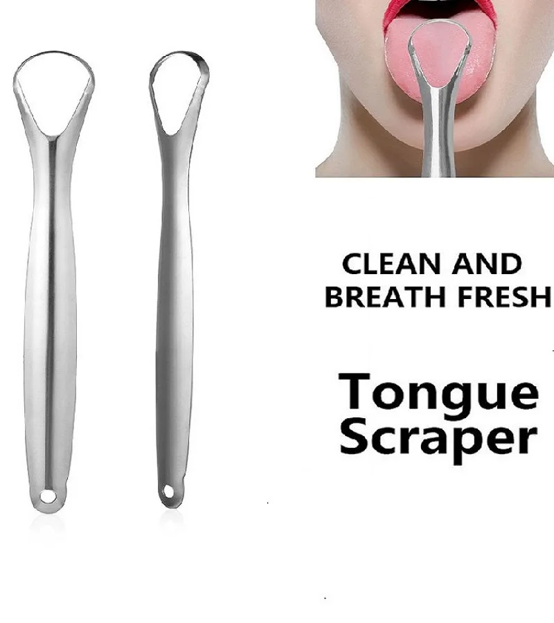 3/4/6 Pieces Set Oral Dental Care Kit,Stainless Steel Dental Mirror,Tongue Scraper,Tweezers,Tongue Cleaning Improves  Hygiene