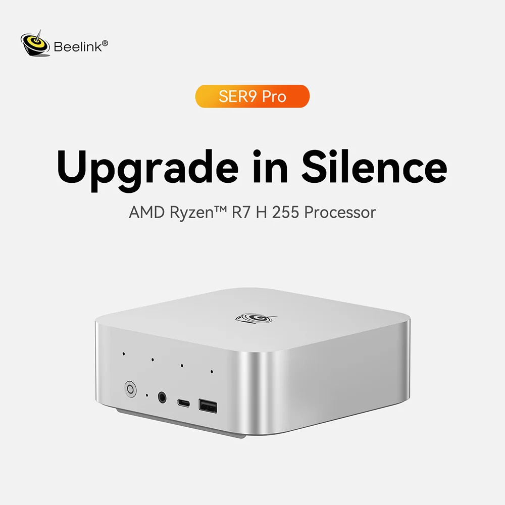 비링크 SER9/SER9 프로/맥스 AMD 라이젠 7 H255 32GB LPDDR5X RAM 1TB NVMe SSD 타입 C 와이파이6 BT5.2 게이밍 PC SER9 HX370 SER8 8745HS 썸네일 6