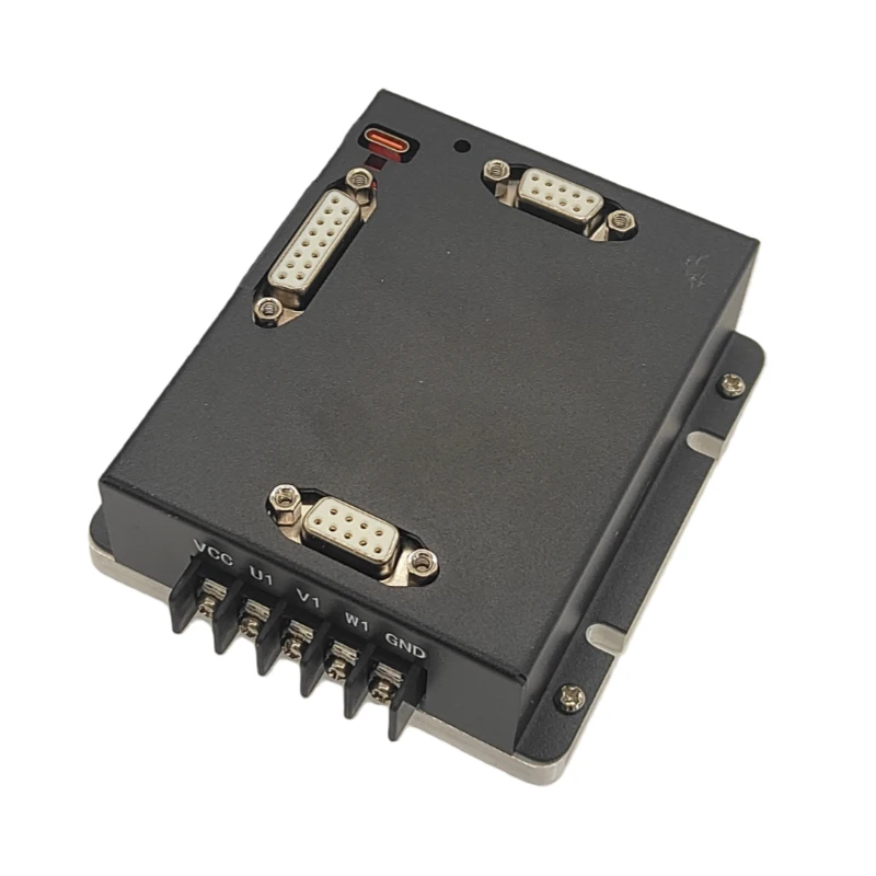 12-48V 15A 30A Brushless DC Motor Controller Dual Drive PWM RS232 CAN 05-V BLDC Motor Driver