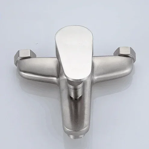 Wall Mounted Bathtub Faucets Bathroom Stainless Steel Faucet Hot and Cold Water Mixing Valve Shower Head Shower Faucet