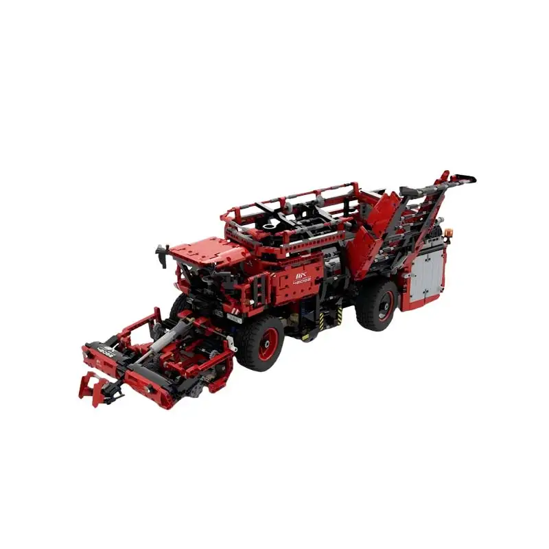 City Series MOC Bricks T4-30 Off Road Harvester Building Block Model Kits DIY Puzzle Assembling Display Toys Christmas Gifts