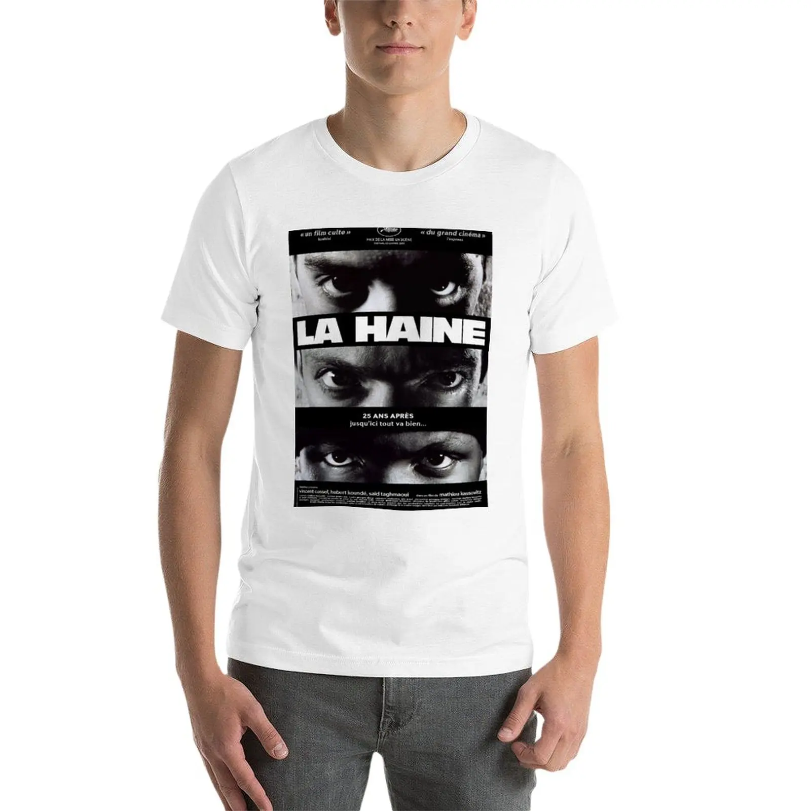 New la haine T-Shirt Oversized t-shirt plain t-shirt plus size tops designer t shirt men